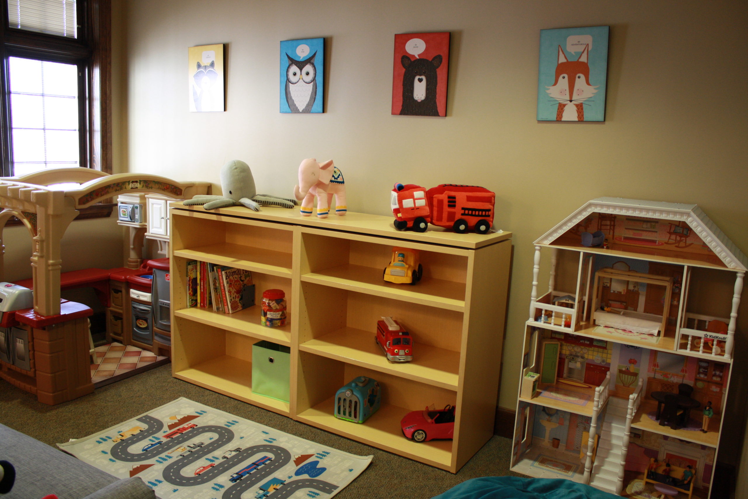 Play room at Willow Tree